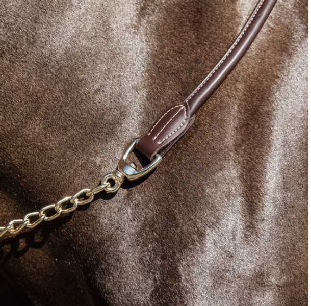 Kentucky Leather Chain Lead 2,7m