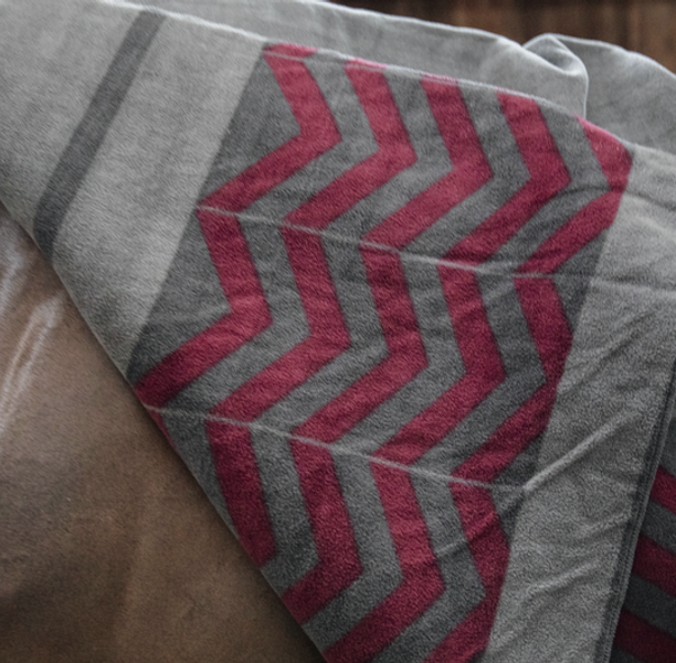 Kentucky Heavy Fleece Rug Square Fishbone 140*160cm